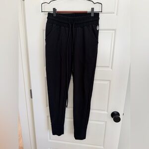 Free People Black Joggers for Women